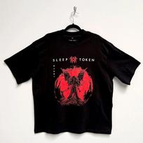 Sleep Token Take Me Back To Eden Oversized Boxy 100% Cotton T-shirt Mens Womens Tees Top S įvairiaspalvis