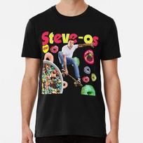 Steve Os Cereal By Steveo T-Shirt Tee Top Unisex Made In the USA 100% Cotton T-shirt Mens Tees Top S įvairiaspalvis