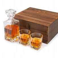 Szklanki Do Whisky Komplet W Skrzynce Z Karafką