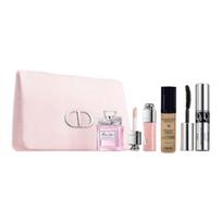 Dior Miss Dior Blooming Bouquet 5-in-1 kelioninis makiažo dovanų rinkinys su kosmetine balta