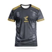 men Mexico Team Special Edition Jersey Training Jersey Pre-game Warm-up Shirt Short-sleeved Football Jersey fans t-shirt XXS
