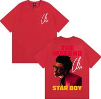 Starboy Style The Weeknd Graphic Tshirts Women Unisexs Clothing Hip Hop Harajuku T Shirt Summer Tops Oversized Tshirt Streetwear S