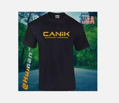 IŠPARDAVIMAS!! Canik Superior Firearms Vyriški Juodi Retro Vintažiniai Unisex Marškinėliai S-4XL S