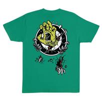 Santa Cruz Skateboards Shirt Roskopp Screaming Target Kelly Green M