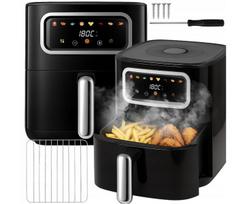 Karšto oro gruzdintuvė RETOO OR1292-1 5,5L 1500W su 8 programų ir Touch LED
