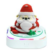 3D Memo Pads Paper Desk Calendar Time Piece Christmas Santa Claus for Friends