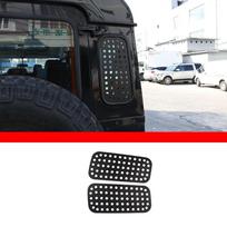 Land Rover Defender 90 110 2004-2018 Aliumininis Juodas Automobilio Galinių Durų Stogo Šoninio Langelio Stiklo Apsauginė Plokštelė Dangtelis Automobilio Aksesuarai