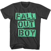 Fall Out Boy Scrabble Logo Men's T Shirt 4XL