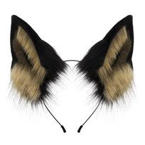 Wolf Dog Dress Up Costume Halloween Animal Costume Animal Ears Headband Animal Tail For Girl Cosplay Accessories Halloween Party