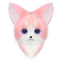 Animal Furry Fursuit Head Mask Plush Cat Fox Mask Costume Props For Halloween Cosplay Party