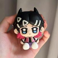 New Cute 7cm Game Valorant Clove Pvc Figure Scale Ratio Model Decoration Anime Cartoon Ornament Cosplay Xmas Gift Present Fans