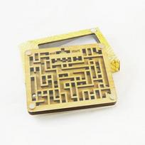 Toys Two Layers Wooden Labyrinth IQ Challenge Games Maze Puzzle Brain Teasers Learning Educational Juegos De Inteligencia Para Niños
