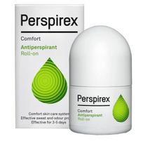 Perspirex Comfort Deodorant Antiperspirant Roll-On 20ml Gentle Long-Lasting Odor Protection Sensitive Skin Original