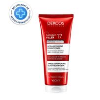 Vichy Dercos Collagen Filler Shampoo 200ml - Balsam Ultra-Reparator with Peptides and Citric Acid, Hair Repair Treatment