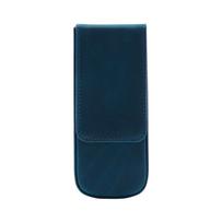 Crazy Horse Leather Multi-Pen Case: Handmade Magnetic Drawer-Style Fountain Pen Storage Box