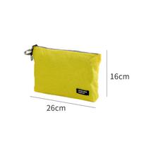 Silicone-coated Luggage Storage Bag Ultra-lightweight Yellow Orange Travel Organizer Bag High-Capacity Waterproof