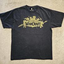 Vintage Y2k JINX World Of Warcraft T-shirt Mens L Gamer Black Cyber Emo 2000s 3XL