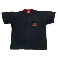 Vintage Winston Racing Team Black Pocket T-shirt XL Single Stitch Made in USA L