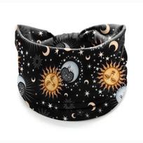 New Elastic Wide Headbands Vintage Knot Flower Print Printed Headscarf Boho Wide Brim Hair Scarf Yoga