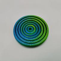 3D Printed 7-Ring Fidget Spinner Universal Gyro Gravity Rotating Anxiety Relief Office Decompression Sensory Toy for Party Gift Presents