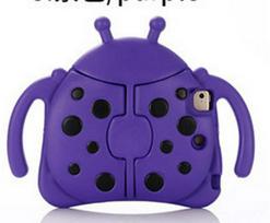 Ladybug Drop-Proof Cartoon Case for iPad 7/8/9/10.2/Mini/Pro 9.7 with Stand. iPad 7/8/9 10.2/Air 3/Pro 10.5 mėlyna