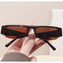 1PCS Fashionable Square Mini Frame Sunglasses Trendy Outdoor Sun Protection Glasses Cool Daily Shades for Besties