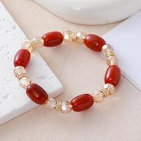 Natural citrine agate braceletfashion women daily jewelry gift