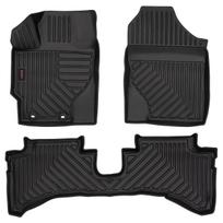 Dywaniki Samochodowe Gumowe 3D Do: Toyota Yaris Iii (Benzyna, 2011-2019) - Rant 5Cm