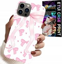 Etui Do Iphone 11 Pro Max - Różowe Wstazki Wstązka Modne Wzory Case