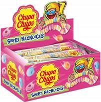 Chupa Chups Cukierki Pudrowe Candy Necklace 24X17,7G Słodycze Dzień Dziecka