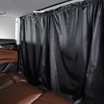 FUKUMIDO Blackout Curtain, Car, Car Supplies, Sleeping in Car, Hook, Truck, Sunshade, Divider, Blindfold, 70cm x 80cm juoda