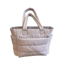 Padded Tote Bag Large Capacity Handbag Lightweight Shoulder Bag Commuter Tote for Women Work Date Party Shopping pilka