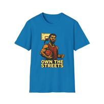 Unisex Softstyle T-Shirt Rugged Basketball Street Art Gritty Comic Urban Style S