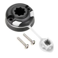 Canoe Kayak Mount Base With Screws Kayak Rail Mount Railing Mounting Base Sea Fishing Rod Holder Mount Base Enduring