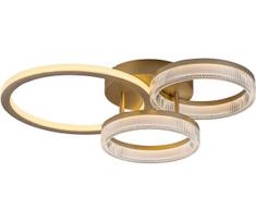 Rabalux 71473 - Dimeriuojamas LED lubinis šviestuvas RIVONA LED/38W/230V 3000-6500K 58,5x38 cm+su nuotoliniu pultu