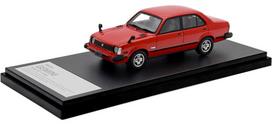 Inter Allied Hi Story Scale ISUZU GEMINI Sedan Finished Model HS472RE 1/43 ZZ/T (1981) Red,