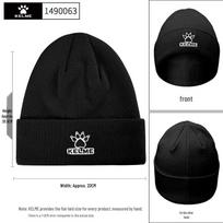 Kelme Winter Lined Beanie Hat One Size juoda