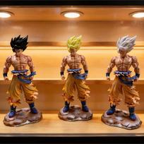 Anime Son Goku Super Saiyan figūrėlė 22 cm / Goku DBZ veiksmo figūrėlės modelis Dovanos Kolekcionuojamos figūrėlės vaikams