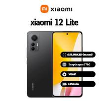 Xiaomi 12 lite Global išmanusis telefonas palaiko Nano-SIM+Nano-SIM, Visiškai naujas 8GB+256GB juoda