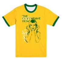 Hayley Williams Show Marškinėliai Trumpomis Rankovėmis Apvalia Kaklo Iškirpte Vyrams/Moterims Laisvalaikio Vasariniai Unisex Gatvės Stiliaus Spausdinti Marškinėliai S yellow