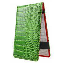 Golfs Score Notepad Golfs Recording Scorebook Recording Notebook Golfs Scorecard Holder Scorebook Score Recording Book tamsiai žalia spalva