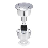 Water-Saving Dual Flush Replacement Button Kit Fits 20mm/40mm Toilet Cistern Holes Plastic Toilet Flush Button Kit sidabras