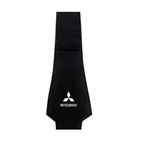 Car Headrest Cover Seat Head Pillow Neck Covers For Mitsubishi Lancer Asx Outlander Colt Pajero L200 Galant Space Star Accessory