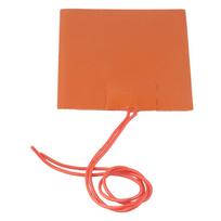 Silicone Rubber Heater Mat For 3D Printer Heating Pad Bed Flexible Waterproof Heated 80x100mm 12V DC High Quality China Mainland