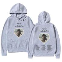 Madison Beer The Locket Tour 2026 Hoodies Graphic Oversized Street Clothing Y2K New Men Women Sweatshirts Trendy Casual Pullover XS pilka spalva