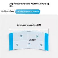 10/36 Sheets Waterproof Double-Sided Adhesive Supertape Hair Replacement Tape for Lace Wigs And Toupees