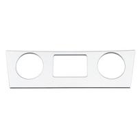 Car Cigarette Lighter Switch USB Button Socket Charge Panel Trim Cover Sticker for Hyundai Kona Kauai 2017 - 2025 Accessories sidabras