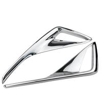 2 vnt. Automobilio galinio rūko žibinto rėmelio dekoravimo lipdukas Apdaila, skirta Toyota C-HR CHR 2016 - 2020 m. Priedai sidabras
