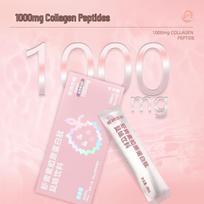 Nott/Land Astaxanthin Collagen Peptide Drink with Sodium Hyaluronate - 10 Sticks for Women