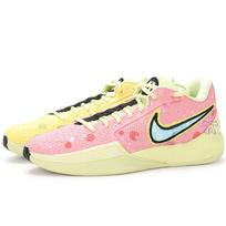 Nike Sabrina 1 EP Slip Resistant Abrasion Resistant Low top Basketball Shoes Unisex Yellow Pink FQ3389-303(Team130-VAM) 36.5